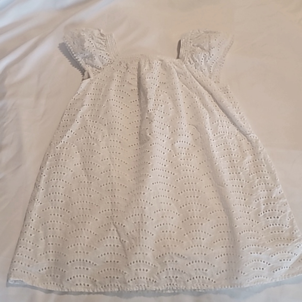 White Linen dress 5t